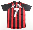 Andriy Shevchenko Signed AC Milan Adidas Authentic Soccer Jersey Beckett COA