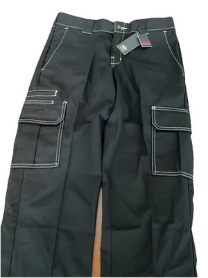 Dickies Men's Slim Fit Black Flex Cargo Skateboarding Pants Size