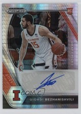 2021-22 Panini Prizm Draft Picks Hyper Giorgi Bezhanishvili #DP-GBE Auto 1e6a