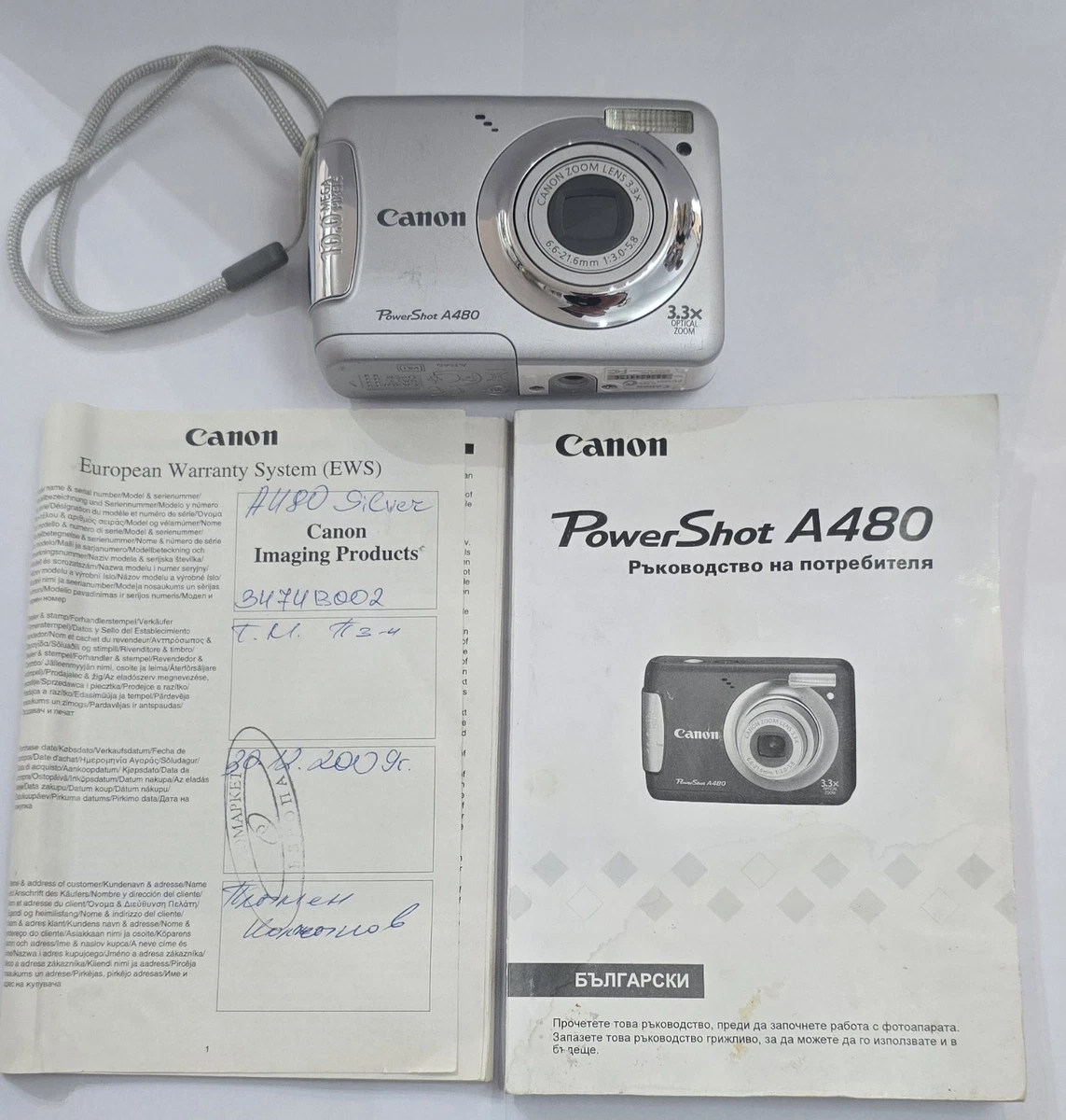 Canon PowerShot A480 Digital Cameras for sale | eBay