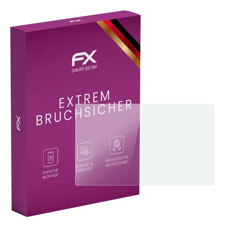 atFoliX Glasfolie für Xoro MegaPad 3204 Panzerfolie 9H Schutzpanzer