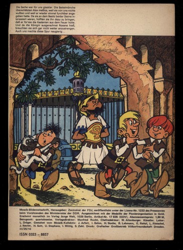 LOT 10 x DDR Comic Mosaik 1984  #8, #9 #10, #11, #12 +1988  #2, #3, #9 ,#10, #11 - Picture 5 of 21