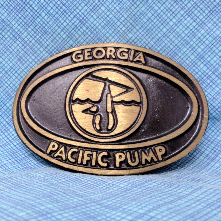 Georgia Pacific Pump Promo Cinturón Hebilla Sumidero Boca Piscina De Colección DynaBuckle .QRT275 Foto 2 de 4