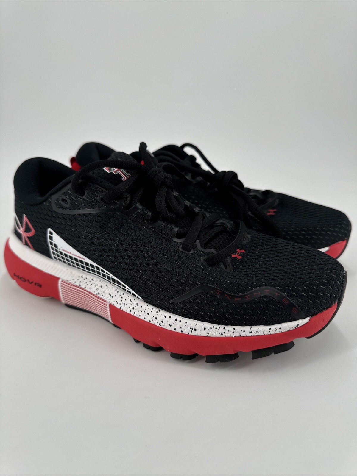 Texas Tech Black And Red Under Armour Shoes Texas Tech Ho Vr NEW Mens Under  Armour HOVR Cross Training Shoes