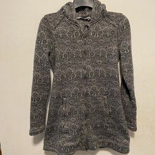 Athleta Women  s Hooded Full Zip Mid Length Heavy Jacket Size Small