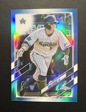 2021 Topps Chrome NPB #162 TAIKI SEKINE Blue REFRACTOR PARALLEL  55/150