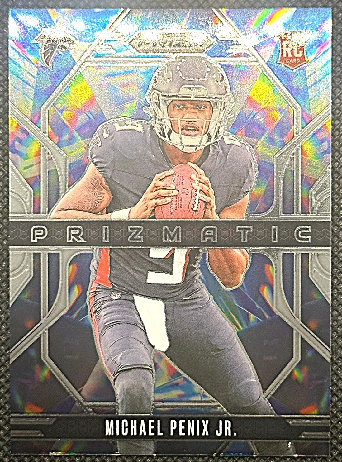 2024 Panini Prizm - Michael Penix Jr. Prizmatic (RC) #10 - Atlanta Falcons