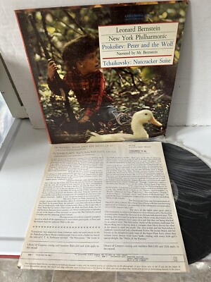NY Philharmonic Leonard Bernstein Nutcracker Suite 2 Eye Mono ML-5593 Vinyl VG++