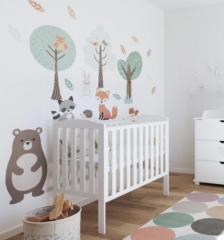 Compact Waffi Mini Baby Cot Space Saver Cot optional fibre mattress 100x50x10cm - Image 2 of 4