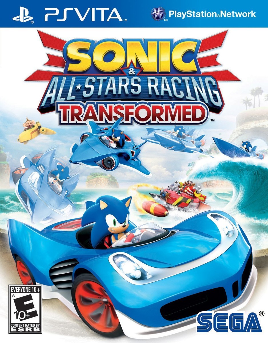PS Vita - Sonic All-Stars Racing【海外版】 NEW Sonic & and All-Stars Racing Transformed (PlayStation