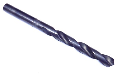 New Large 25/32'' Precision Twist Drill HSS Drill Bit 10'' Long USA Made