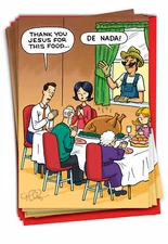 12 Funny Holiday Cards (1 Design, 12 Cards) - Holiday Prayer C4294HHG-B12