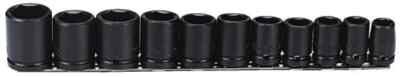 Proto 11 Pc 1/2'' Drive Impact Socket Set