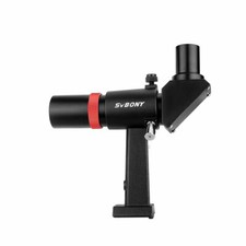 SVBONY SV182 Finderscope 6x30 for Astronomy Telescope w/ Crosshair and Bracket