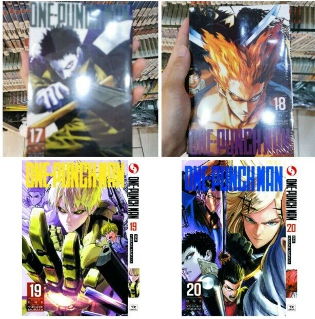 ONE-PUNCH MAN Yusuke Murata Manga Volume 1-23(End) English Comic DHL  EXPRESS