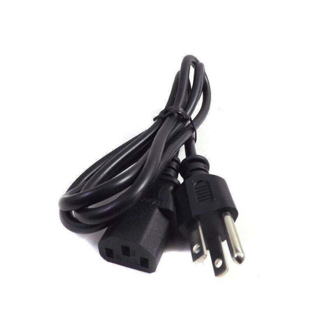 AC Power Cord Cable For Dell Alienware OptX AW2210 AW2310 LCD Monitor Charger