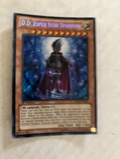 D.d. Esper star sparrow 1st edition foil secret rare yu-gi-oh gaming cards cscan