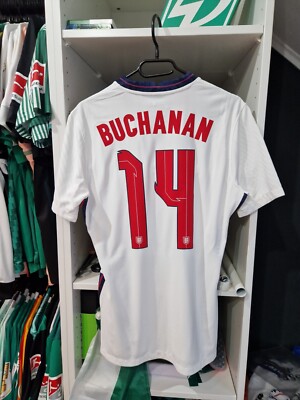 Lee Buchanan Matchworn England Three Lions U21 Birmingham