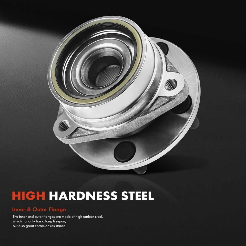 2 подшипника ступицы переднего колеса в сборе для Jeep Cherokee 84-89 Wrangler Comanche - Изображение 4 из 4