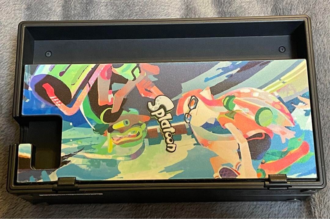 Nintendo Switch Console System Splatoon 2 Neon Pink/Neon Green Limited ...