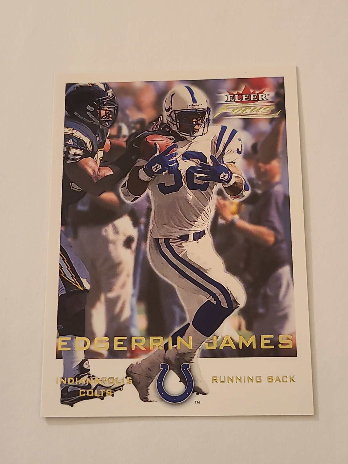2000 FLEER FOCUS EDGERRIN JAMES #142 INDIANAPOLIS COLTS
