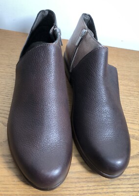 靴 naot malta Naot Women Malta Brown Leather Ankle Bootie Comfort Shoe