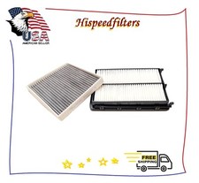 Engine & CARBON Cabin Air Filter For 2019 Hyundai Santa Fe US SELLER