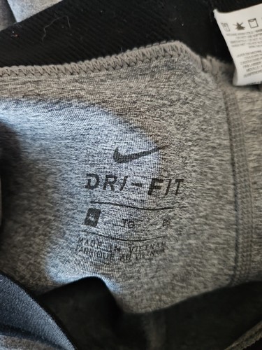 Nike Pro Compression Shorts Girls XL Gray Swoosh Athletic Stretch 5" Inseam - Picture 5 of 5