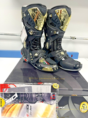 NOS Sidi Vortice 50th Anniversary Motorcycle Boots EU41 Ultra Rare