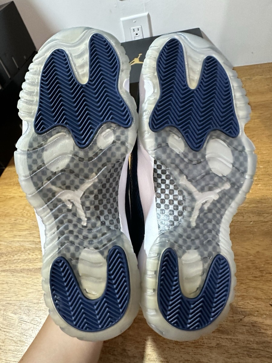 Size 7 - Jordan 11 Retro Low Snakeskin 2019 Blue White