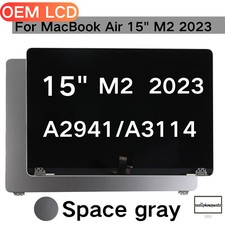 For Apple Macbook Air 2023 M2 A2941/A3114 OEM LCD Display Screen 15in EMC 8301