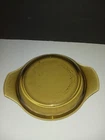 Pyrex England Replacement Round Lid 34D Amber
