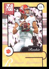 2021 Donruss Elite #ER1 Trevor Lawrence 2001 Elite Rookies Gold #/10