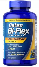 Osteo Bi Flex Joint Health Triple Strength Vitamin D 220 capsule Fast Shipping