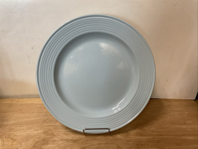 Color Your Table Blue by Riva Designs 12  Serving Dish Platter Ridged Rim Japan