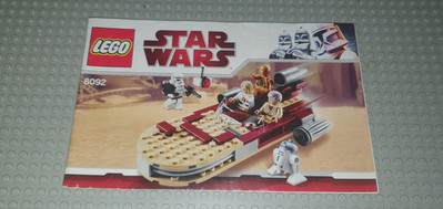 Nur Anleitung! ! ! lego star wars 8092 Luke's Landspeeder Episode IV 4 New Hope