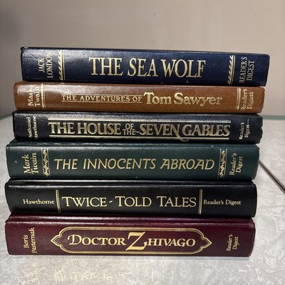 Lot of 6 Reader's Digest The World's Best Reading Hardcover Books