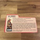 Vintage GI Joe Steeler Hasbro File Card Ships Fast!