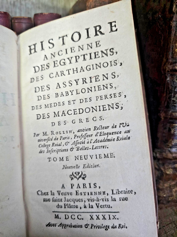 1739 - Charles Rollin Ancient History  – Successors of Alexander the Great
