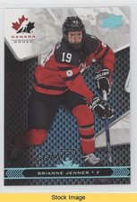 2018 Upper Deck Team Canada Juniors Blue Brianne Jenner #81 READ 1o7y