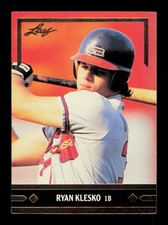 1991 Leaf #BC21 Ryan Klesko Gold Rookies Atlanta Braves