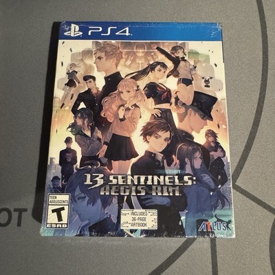 13 Sentinels: Aegis Rim w/Slipcover & Artbook - PlayStation 4 PS4 (New, Sealed)