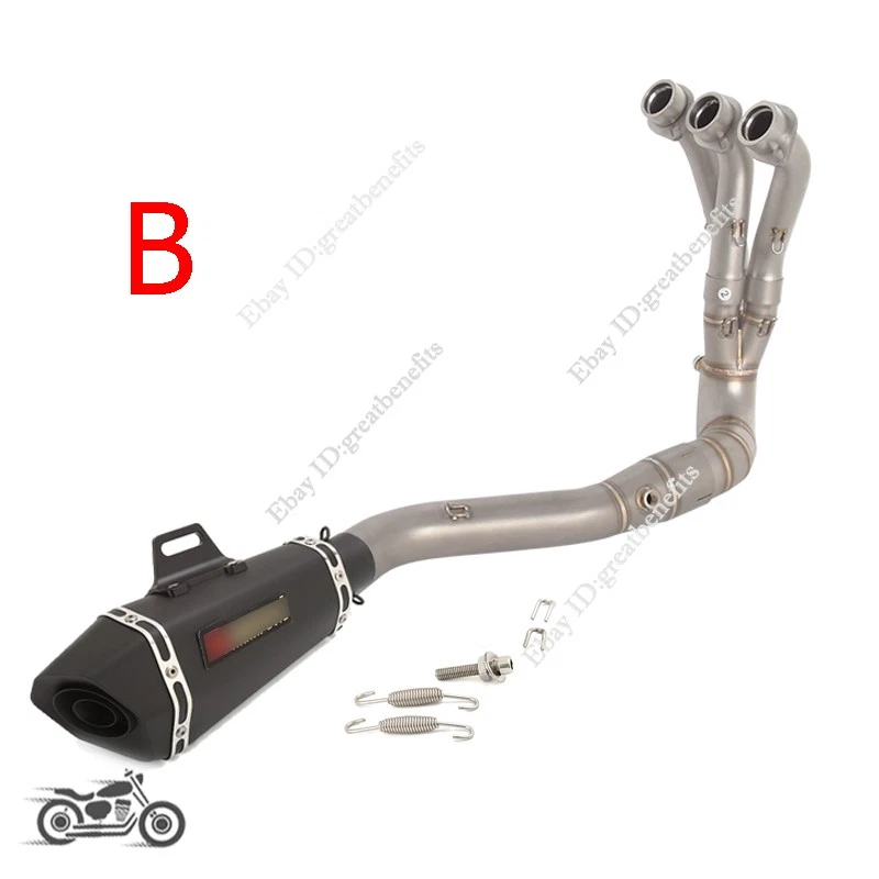 Slip On For Yamaha MT-09 XSR900 Tracer 9 2024 2025 Exhaust System Header Pipe - Image 4 of 4
