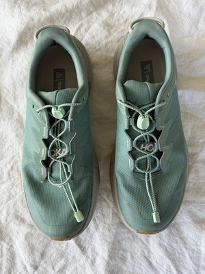 HOKA Women s Transport - Trellis / Mercury mint green - Size 7B (Good Condition)