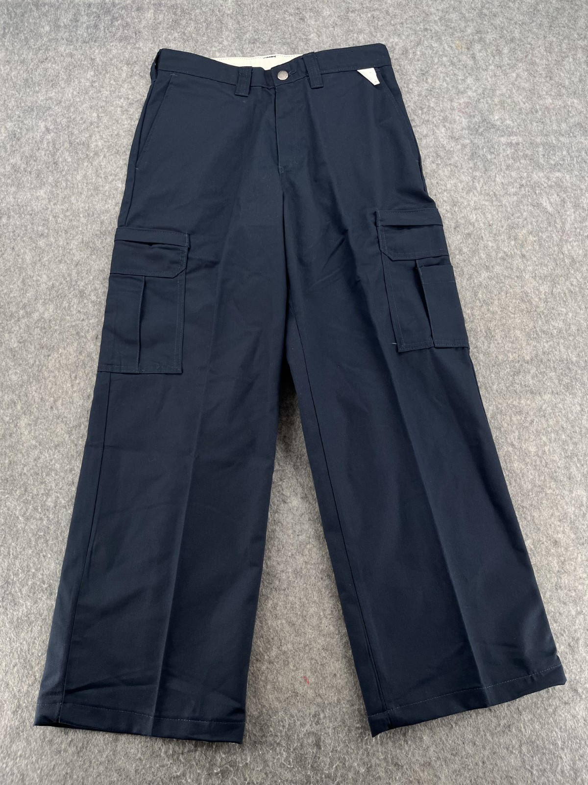 Dickies Original Fit Work Pants Durable Comfort Navy Blue Mens 30UL NEW