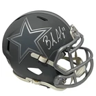 Brandon Aubrey Signed Dallas Cowboys Slate Mini Helmet Beckett Witness BAS COA