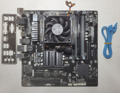 Gigabyte GA-78LMT-USB3 R2 Motherboard AMD FX-8350 8GB RAM, IO Shield # 1616