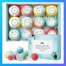 Bath Bombs for Women Handmade Natural with Shea Butter