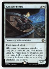 Kinscaer Sentry #22 (Foil) (NM) Lorwyn Eclipsed ECL Magic MTG