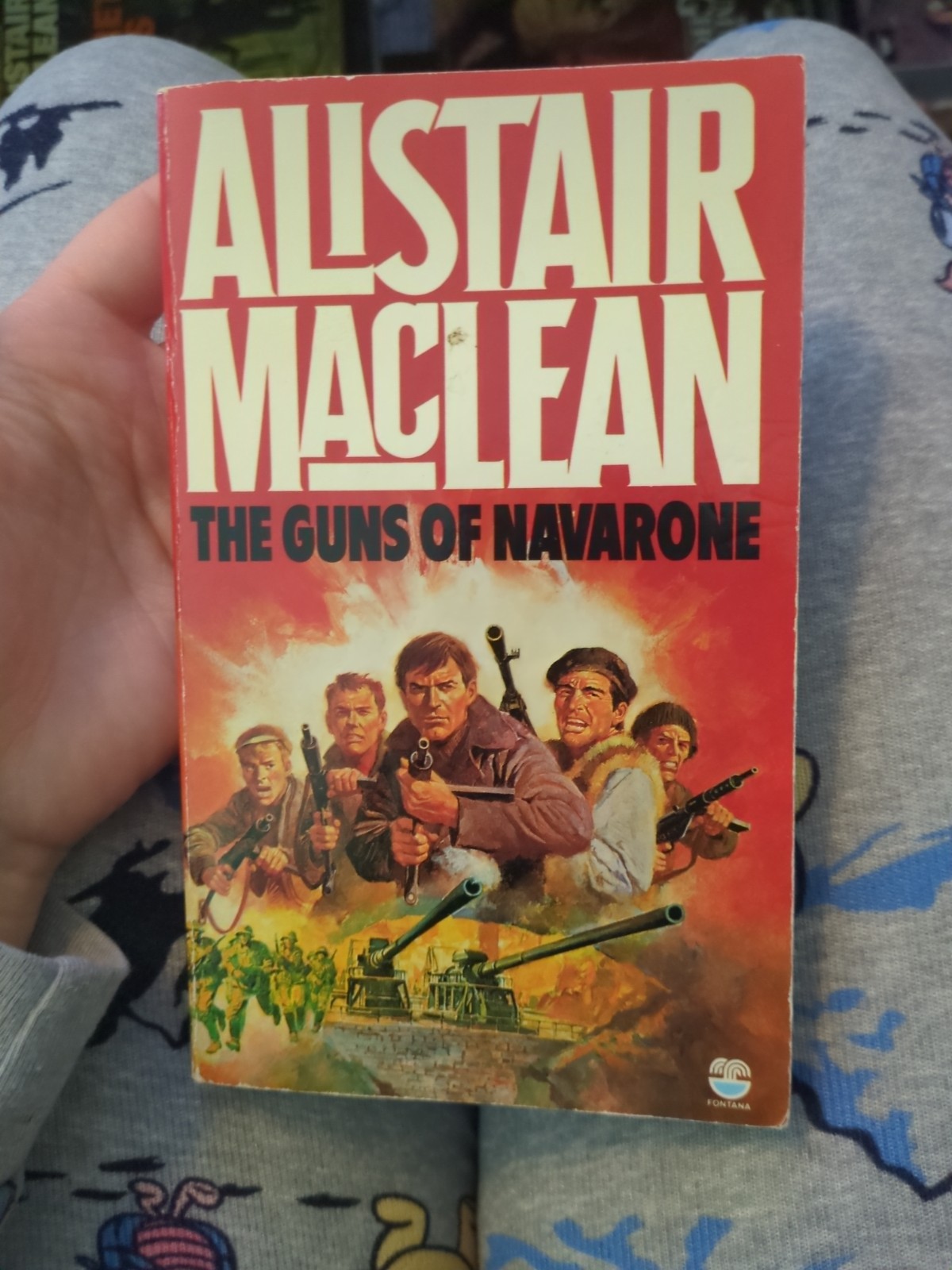 The Guns of Navarone Historical Fiction Paperback Book Alistair Maclean 1957